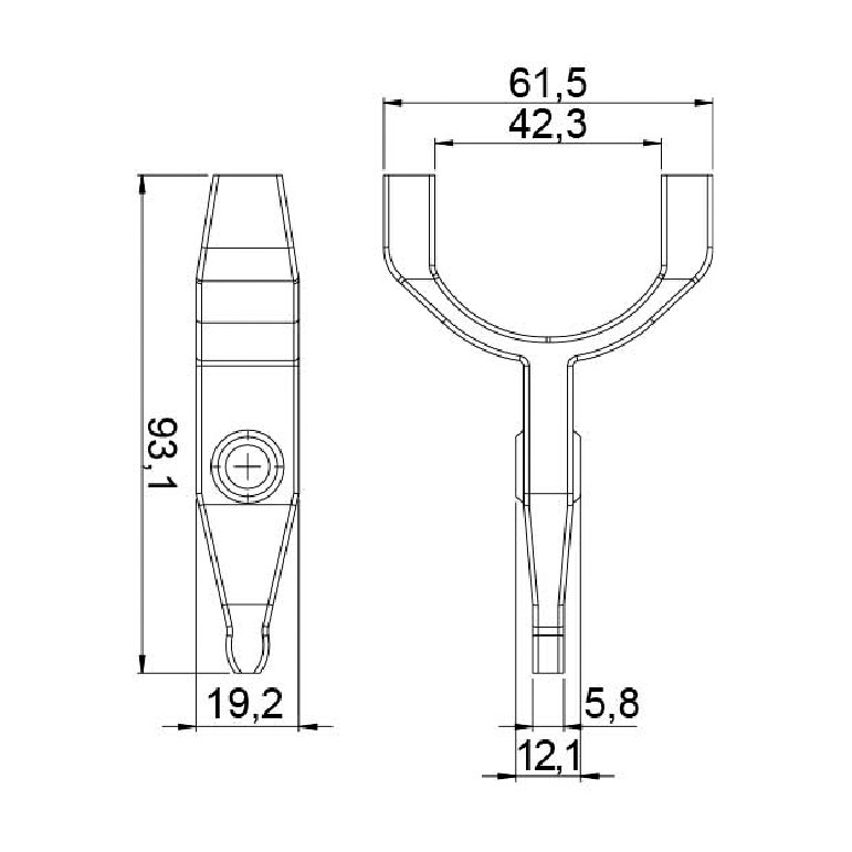 Garfo para Motor de Partida - Unifap - 4.433