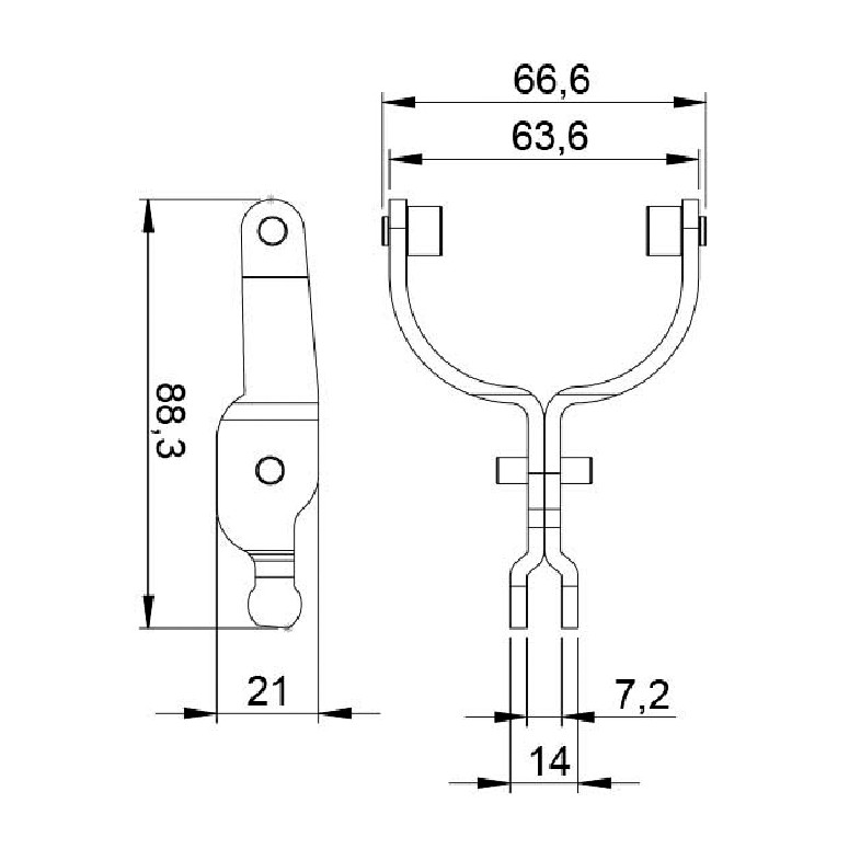 Garfo para Motor de Partida - Unifap - 4.435