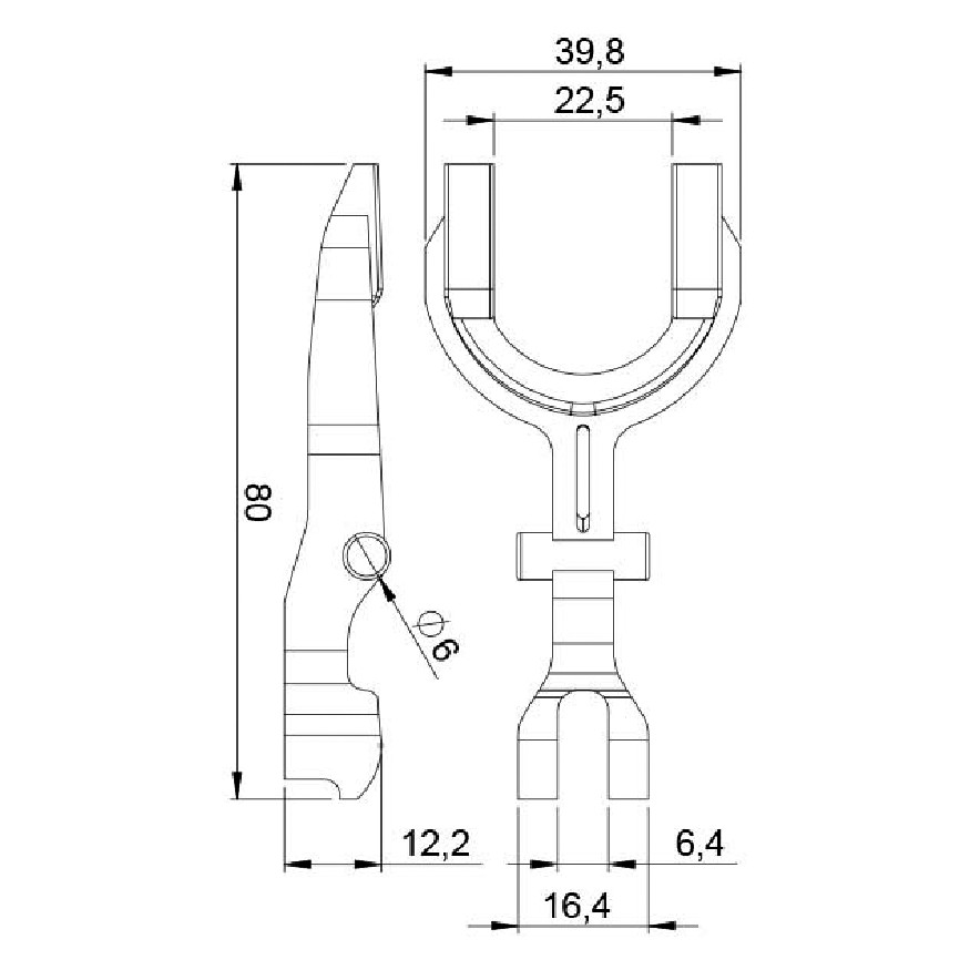 Garfo para Motor de Partida - Unifap - 4.469