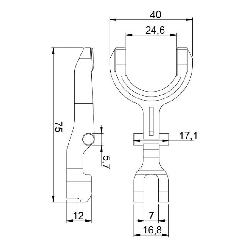 Garfo para Motor de Partida - Unifap - 4.475