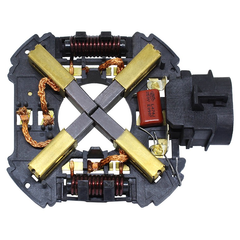 Porta Escovas para Motor de Arrefecimento com 4 Escovas para Chevrolet Meriva e Renault Scenic - Unifap - 6.606/4