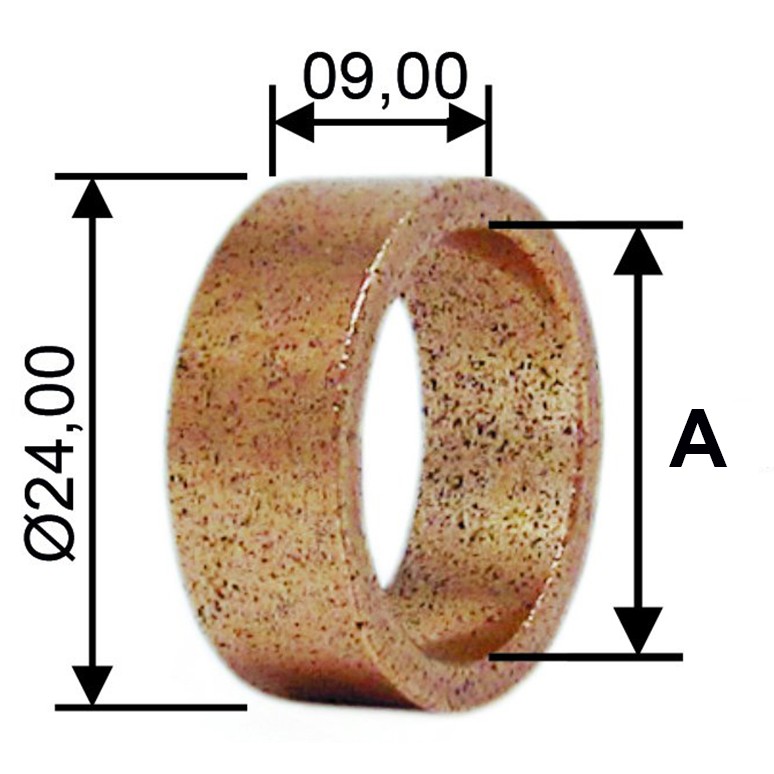 Bucha para Motor de Partida 10 Unidades - Unifap - BC1-0064-00