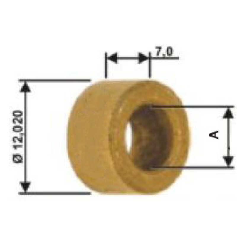 Bucha para Motor de Partida 10 Unidades - Unifap - BC1-0072-00