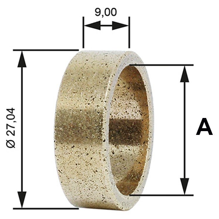 Bucha para Motor de Partida 10 Unidades - Unifap - BC1-0152-00