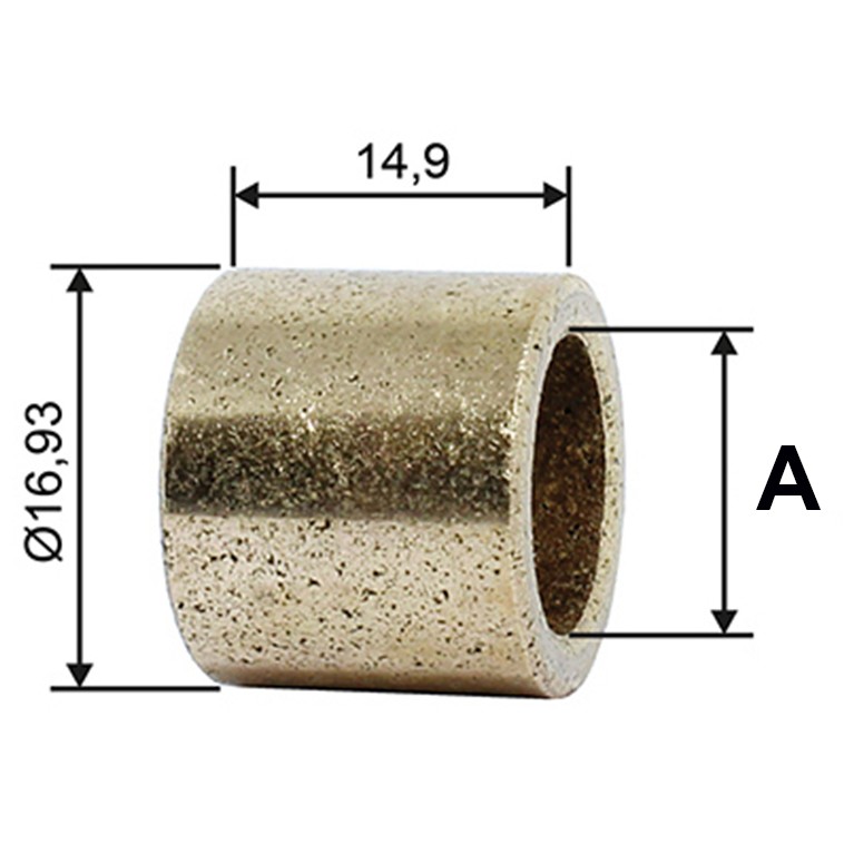 Bucha para Motor de Partida 10 Unidades - Unifap - BC1-0154-00