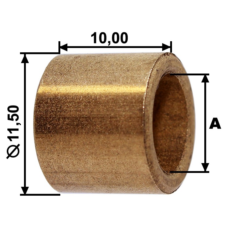 Bucha para Motor de Partida 10 Unidades - Unifap - BC1-0180-00