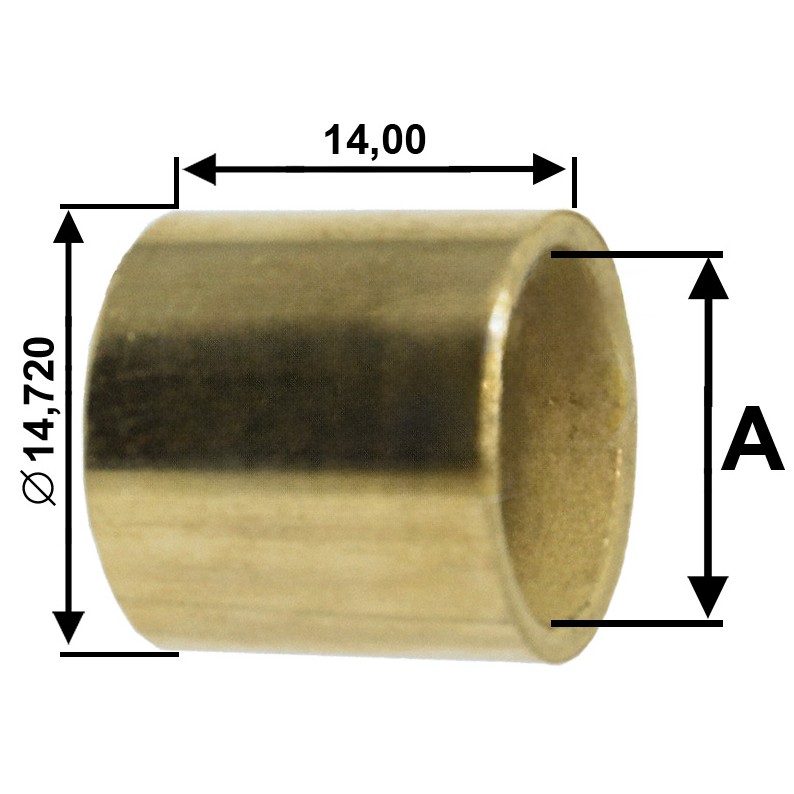 Bucha para Motor de Partida 10 Unidades para Chevrolet Omega - Unifap - BC1-0187-00