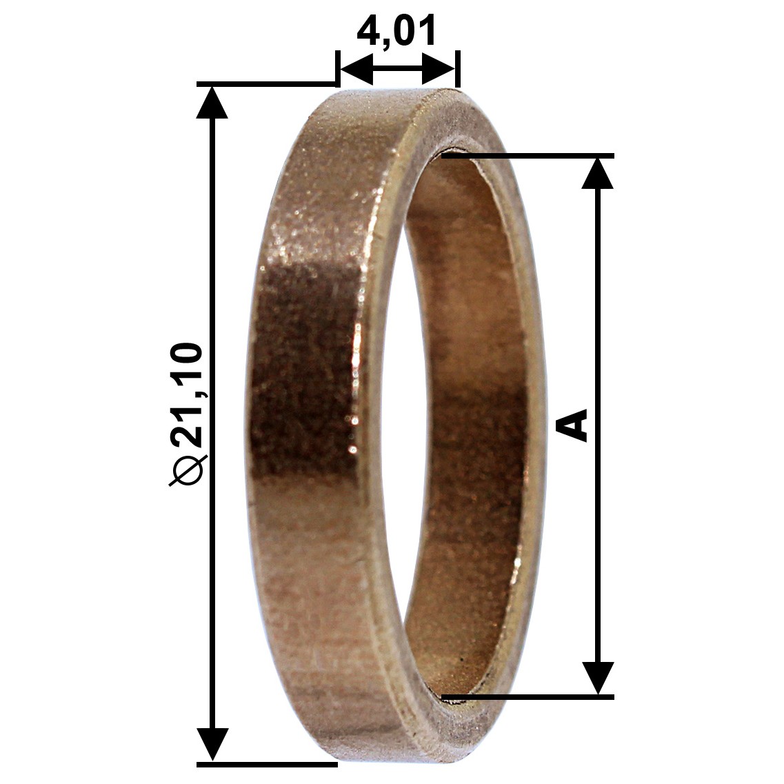 Bucha para Motor de Partida 10 Unidades - Unifap - BC1-0217-00