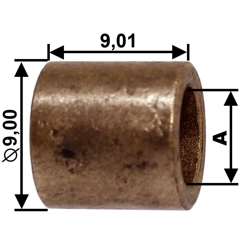 Bucha para Motor de Partida 10 Unidades - Unifap - BC1-0218-00