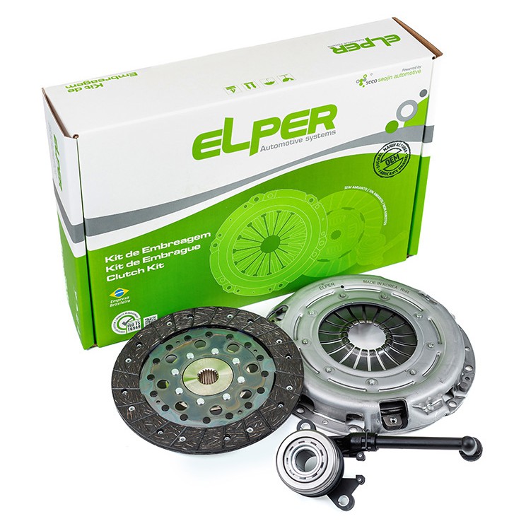 Kit de Embreagem com Atuador Hidráulico - Elper - 90 199