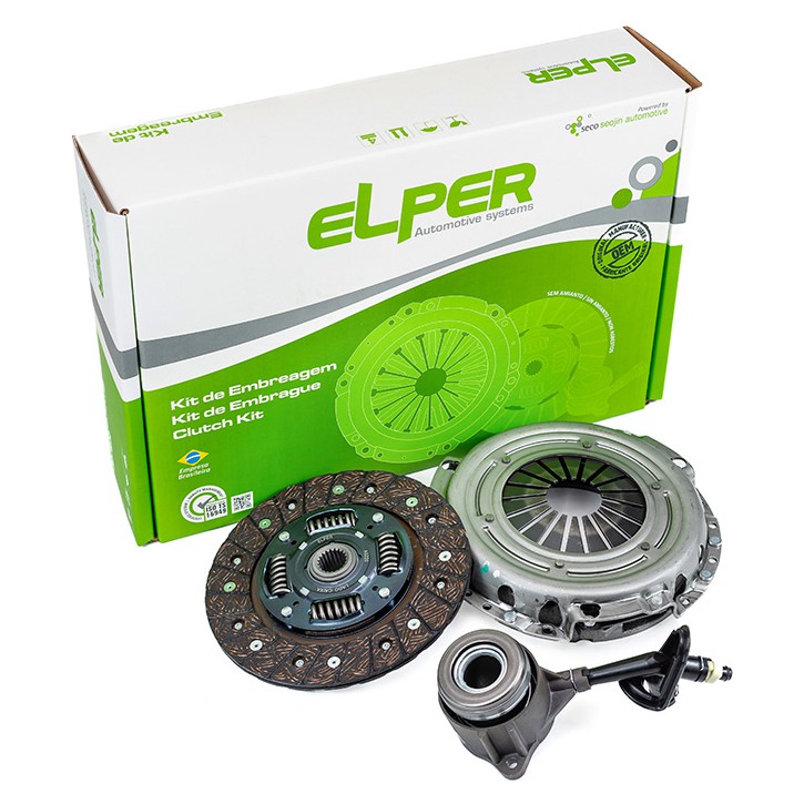Kit de Embreagem com Atuador Hidráulico - Elper - 90 215