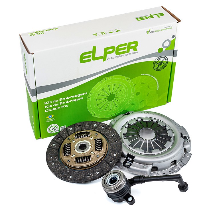 Kit de Embreagem com Atuador Hidráulico para Renault Duster e Oroch - Elper - 90 337