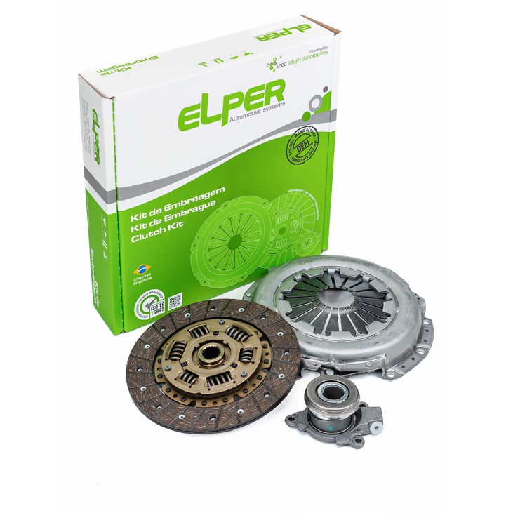 Kit de Embreagem com Atuador Hidráulico para Suzuki SX4 - Elper - 90 340
