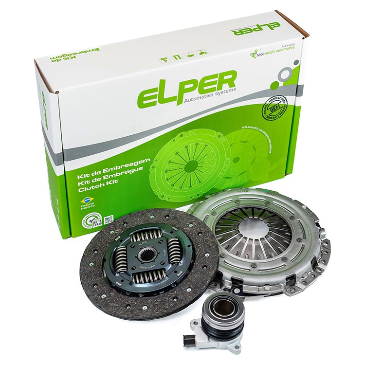 Kit de Embreagem com Atuador Hidráulico para JAC T8 - Elper - 90 344