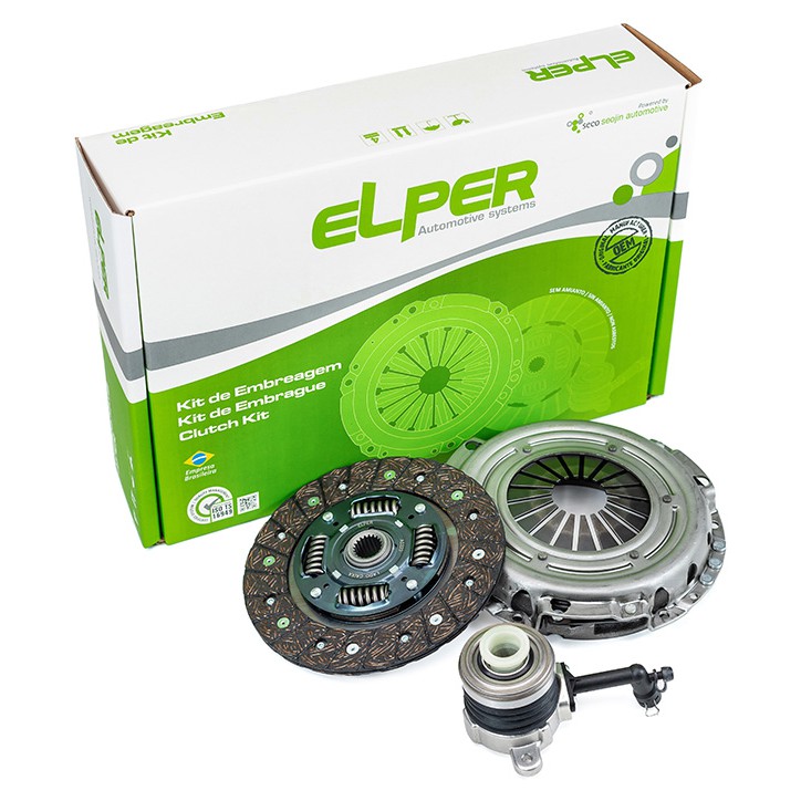 Kit de Embreagem com Atuador Hidráulico - Elper - 90 368