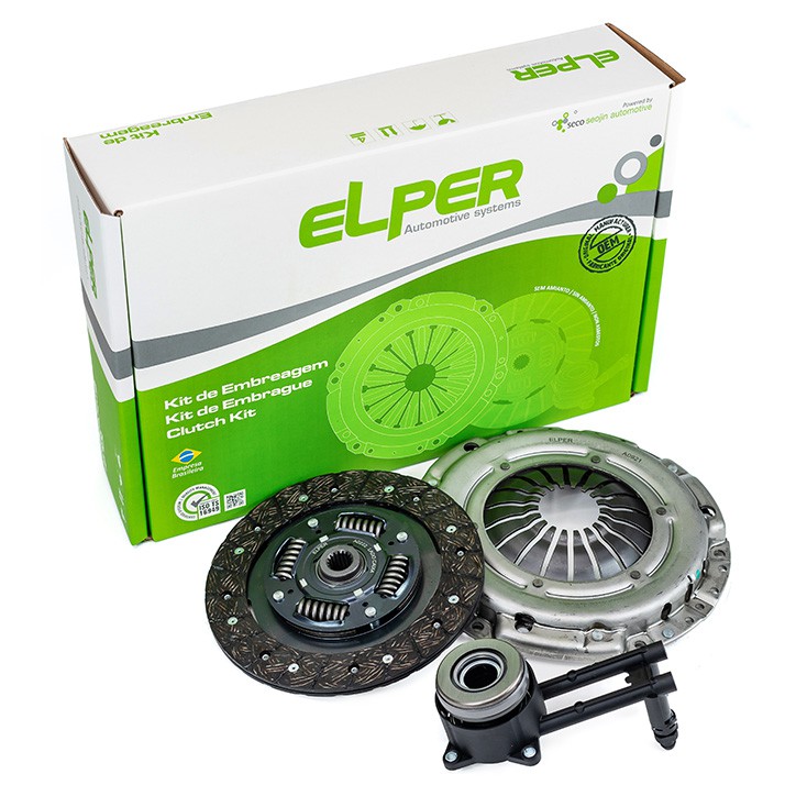 Kit de Embreagem com Atuador Hidráulico para Ford Ecosport e Focus - Elper - 90 376