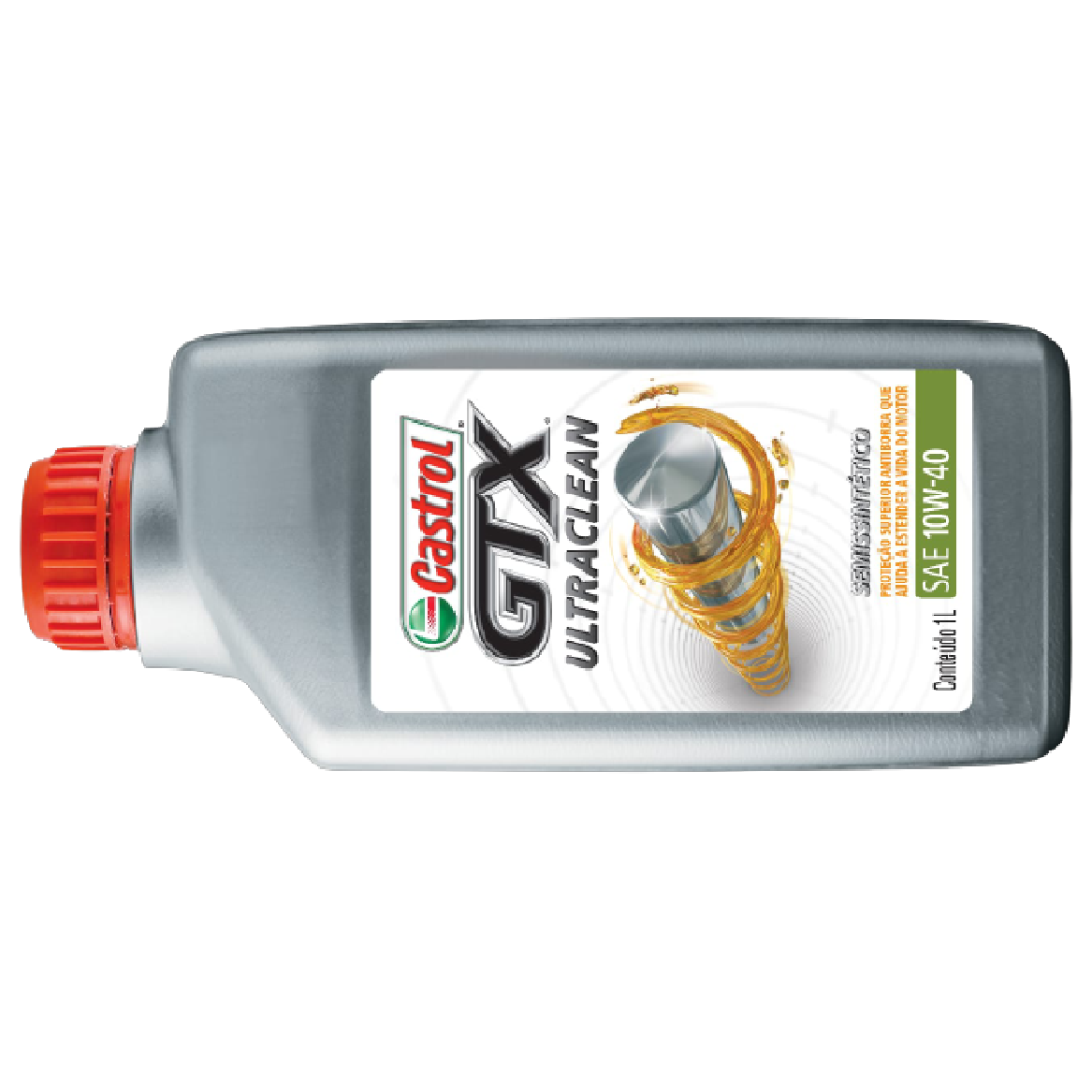 Óleo de Motor GTX 10W40 API SN Semissintético 1L  - Castrol - 3436727