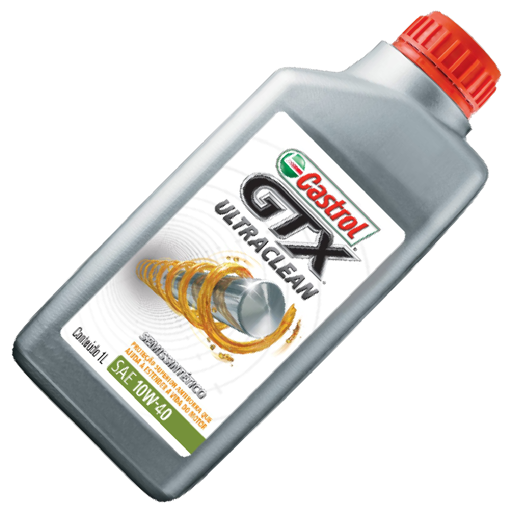 Óleo de Motor GTX 10W40 API SN Semissintético 1L - Castrol - 3436727