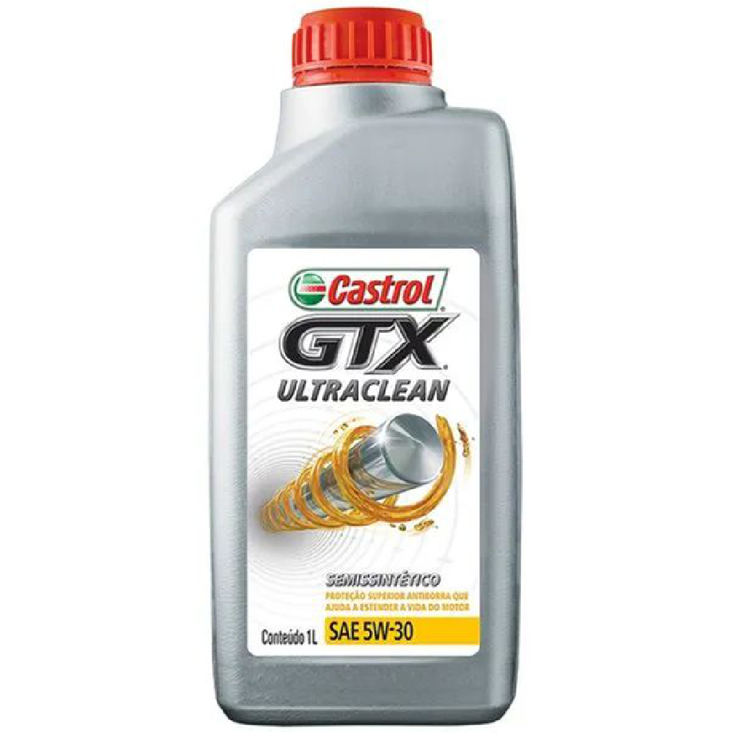 Óleo de Motor GTX 5W30 API SN Semissintético 1L - Castrol - 3435995