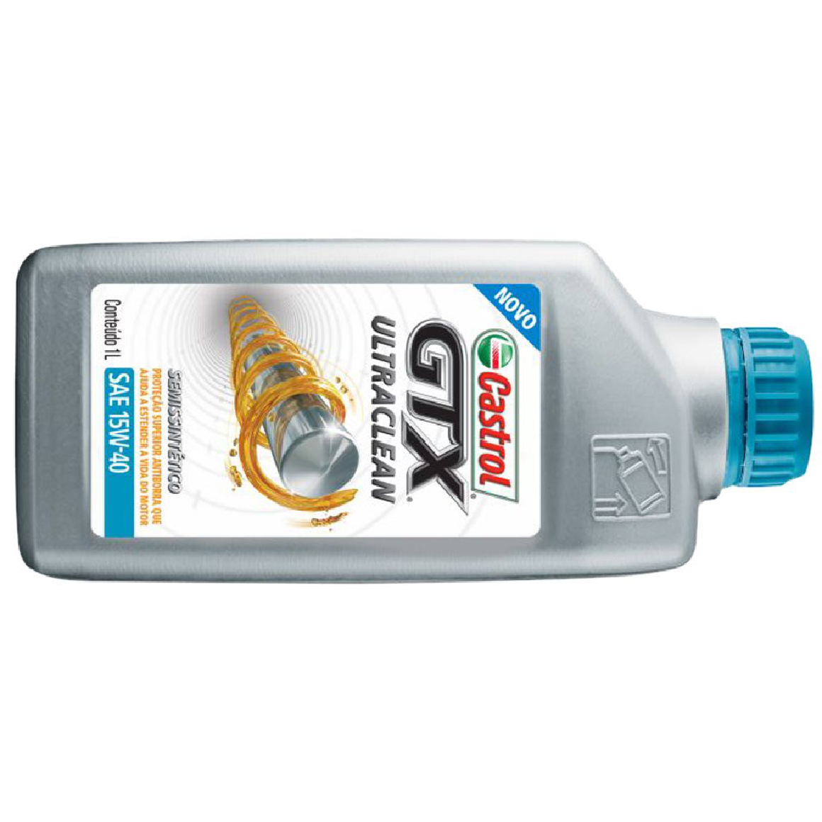 Óleo de Motor GTX Ultraclean 15W40 API SL Semissintético 1L - Castrol - 3417898