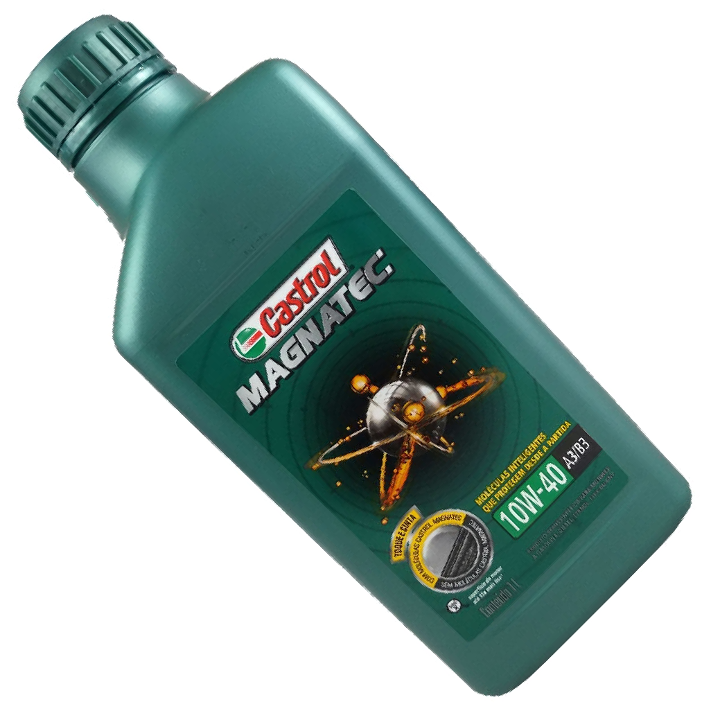 Óleo de Motor Magnatec 10W40 A3 API SN Semissintético 1L - Castrol - 3438392