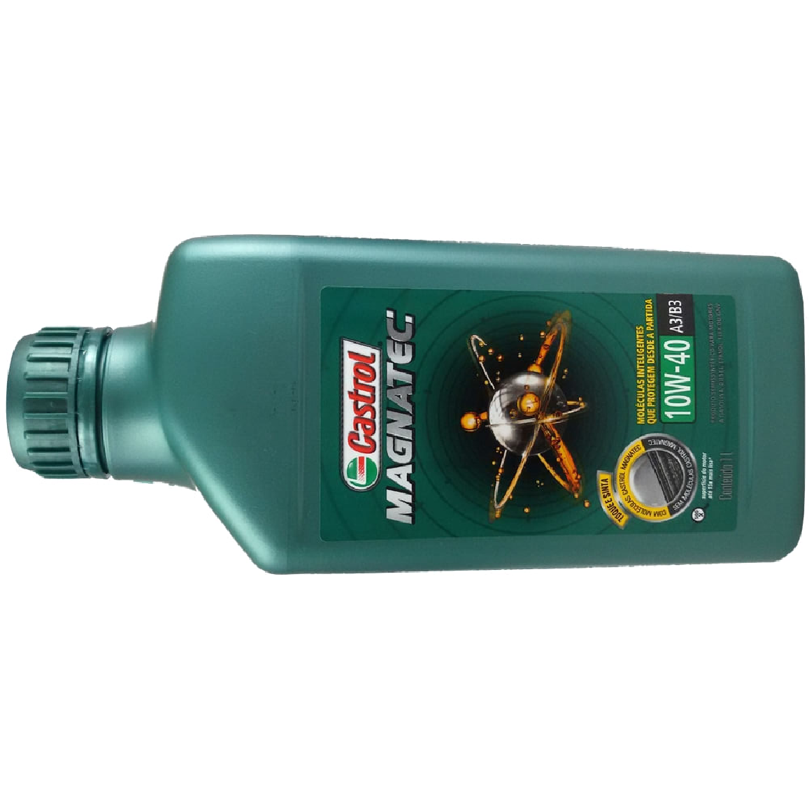 Óleo de Motor Magnatec 10W40 A3 API SN Semissintético 1L - Castrol - 3438392