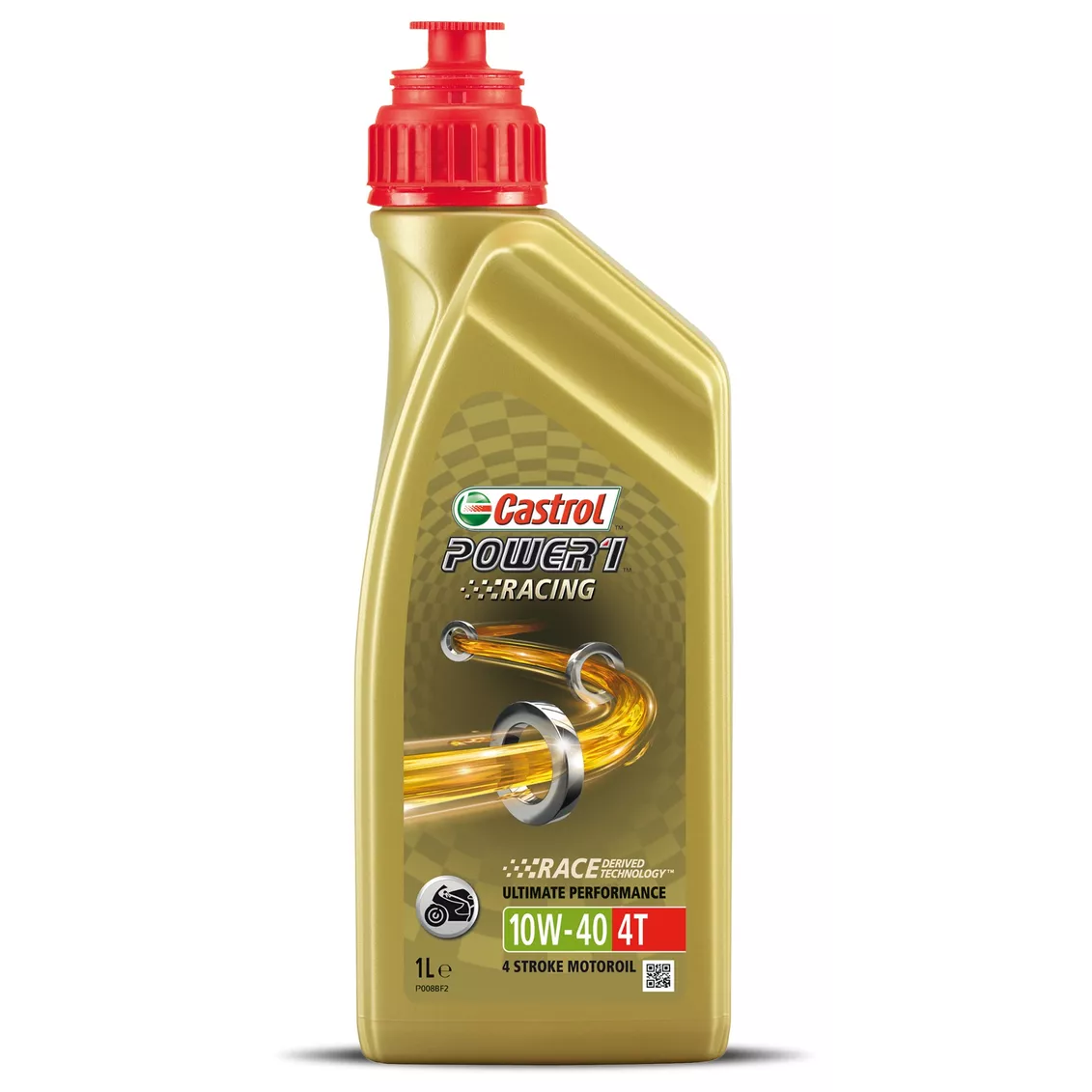 Óleo de Motor para Moto Power1 Racing 4T 10W40 Api para Harley-Davidson V-ROD - Castrol - 3434870