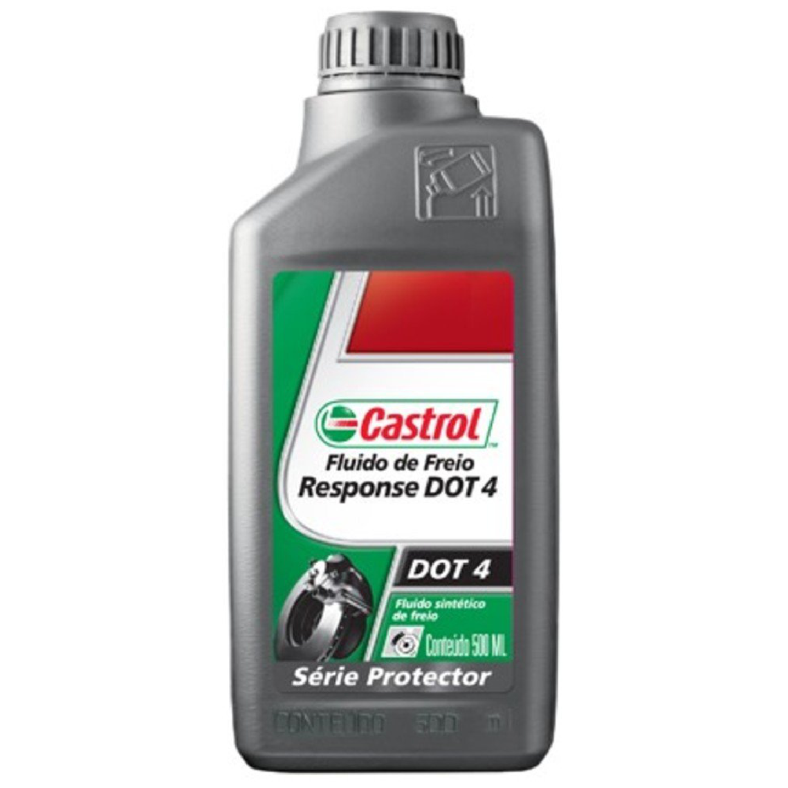 Fluido de Freio DOT 4 Response 500mL - Castrol - 3834522