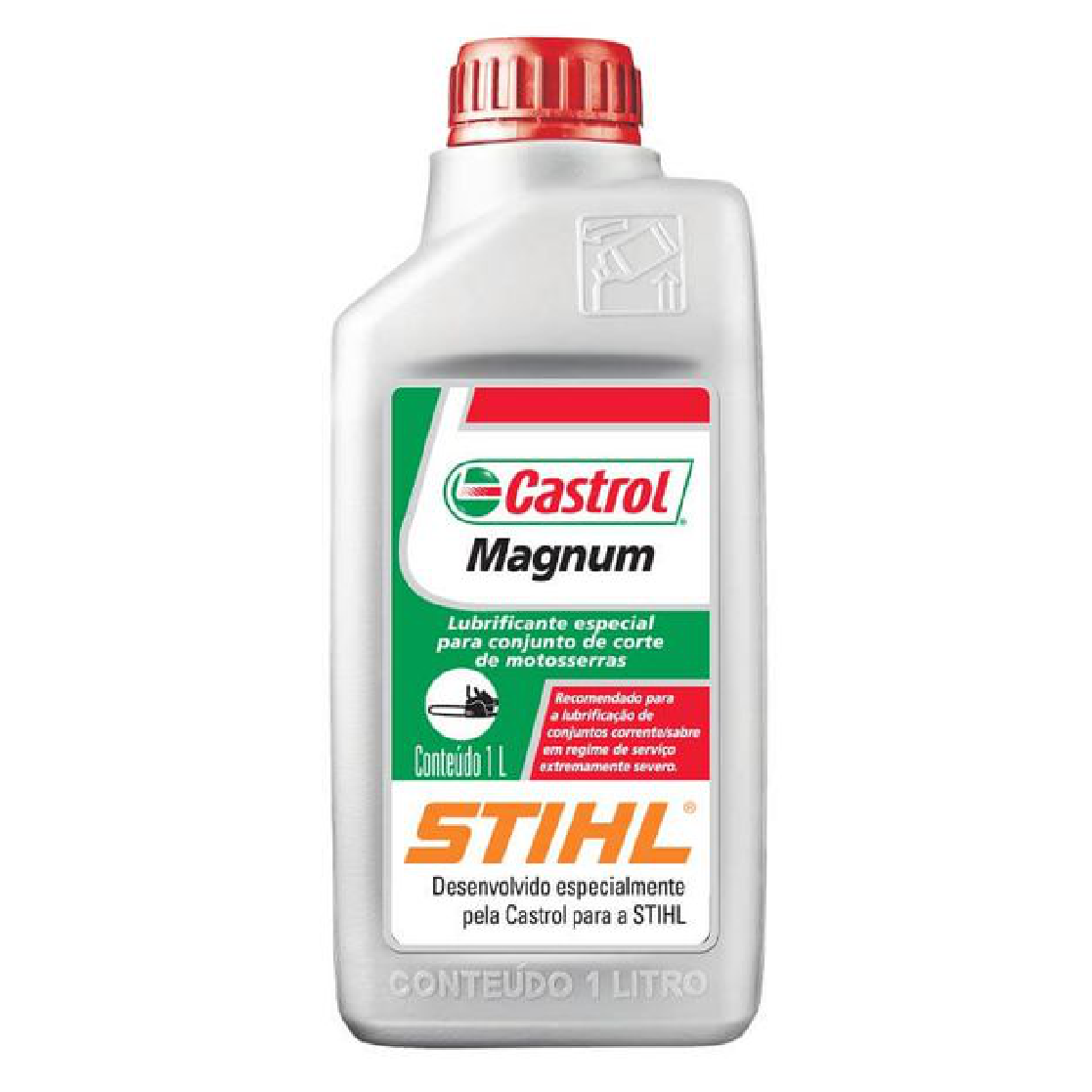 Óleo de Corrente de Motosserras Stihl Magnum 1L - Castrol - 3414200