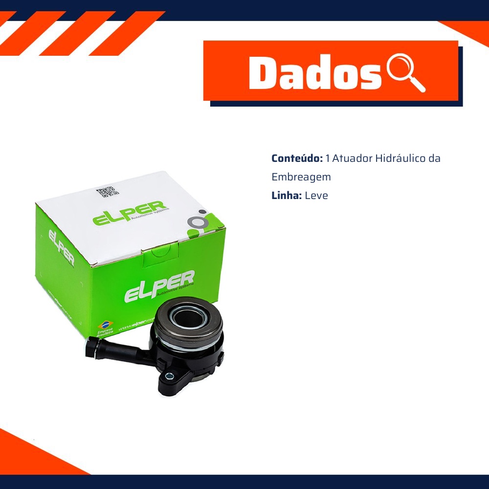 Atuador Hidraúlico da Embreagem - Elper - 30 142