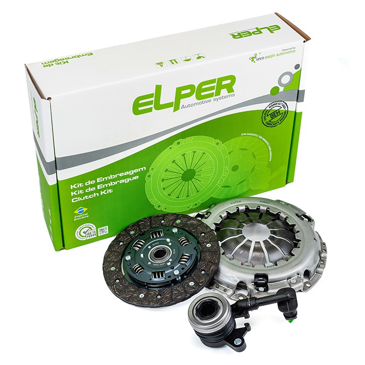 Kit de Embreagem com Atuador Hidráulico - Elper - 90 200