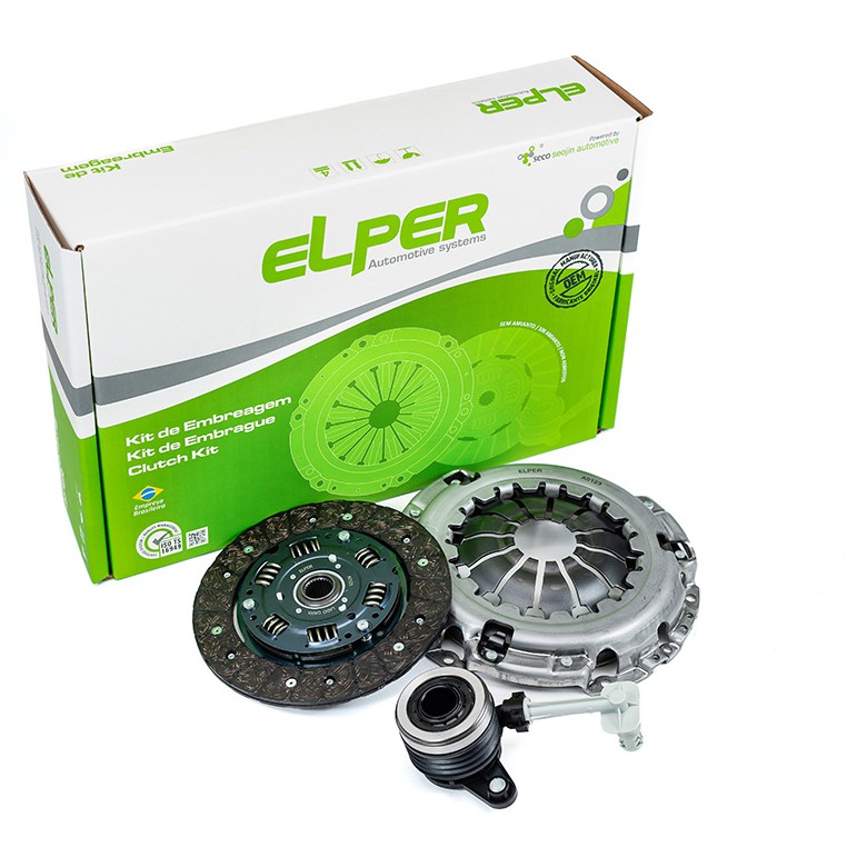 Kit de Embreagem com Atuador Hidráulico - Elper - 90 210