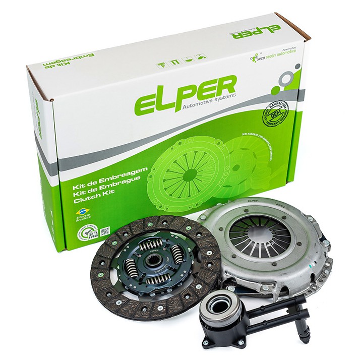 Kit de Embreagem com Atuador Hidráulico - Elper - 90 331