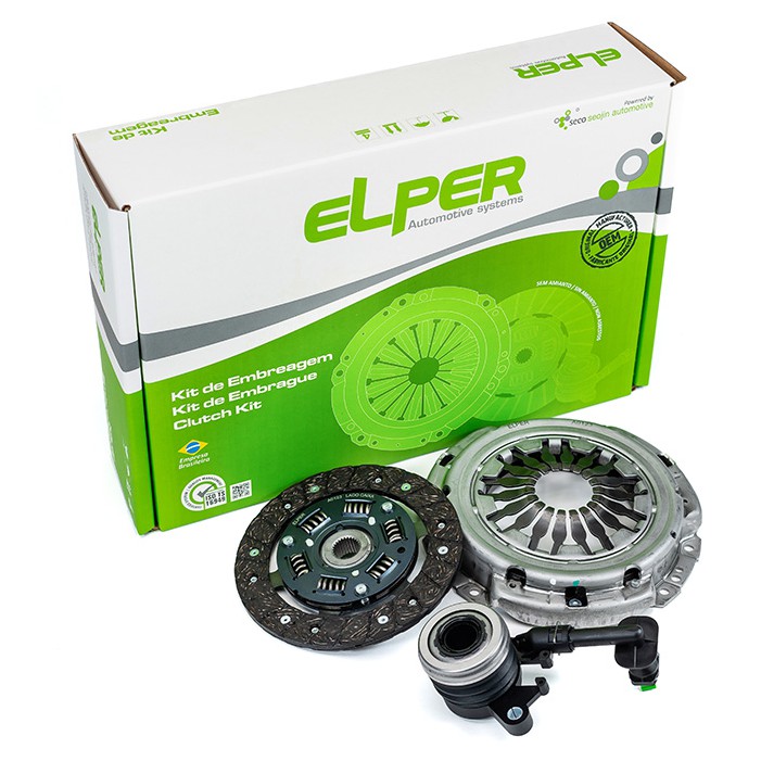 Kit de Embreagem com Atuador Hidráulico para Nissan March - Elper - 90 342
