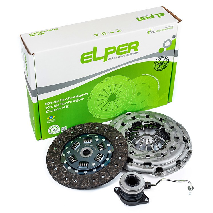 Kit de Embreagem com Atuador Hidráulico para Fiat Toro - Elper - 90 377
