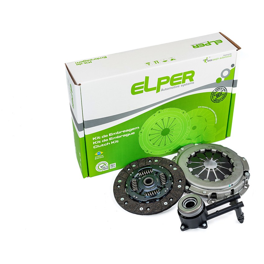 Kit de Embreagem com Atuador Hidráulico - Elper - 90 381