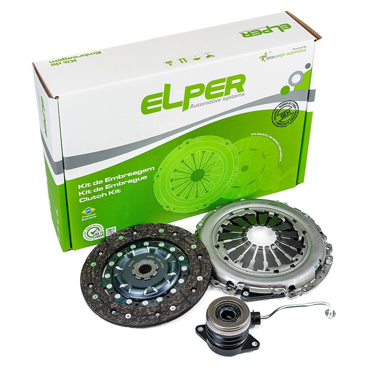 Kit de Embreagem com Atuador Hidráulico para Fiat Bravo - Elper - 90 388