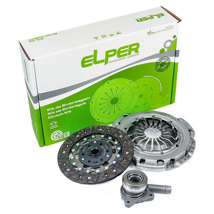 Kit de Embreagem com Atuador Hidráulico para Ford Transit - Elper - 90 395