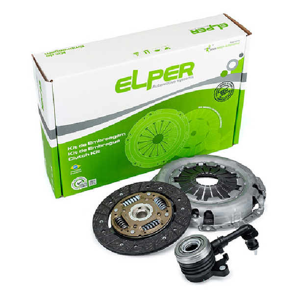 Kit de Embreagem com Atuador Hidráulico para Hyundai HB20 e HB20S - Elper - 90 397