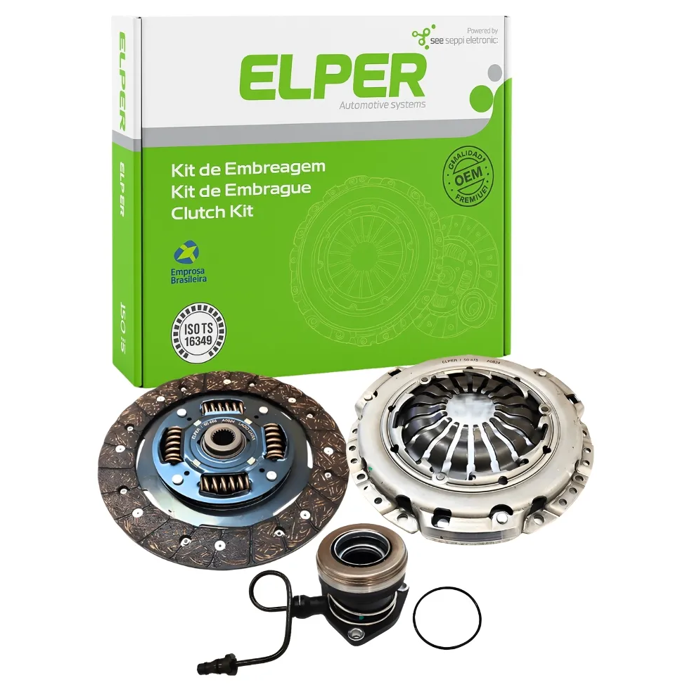 Kit de Embreagem com Atuador Hidráulico para Chevrolet Montana - Elper - 90 399