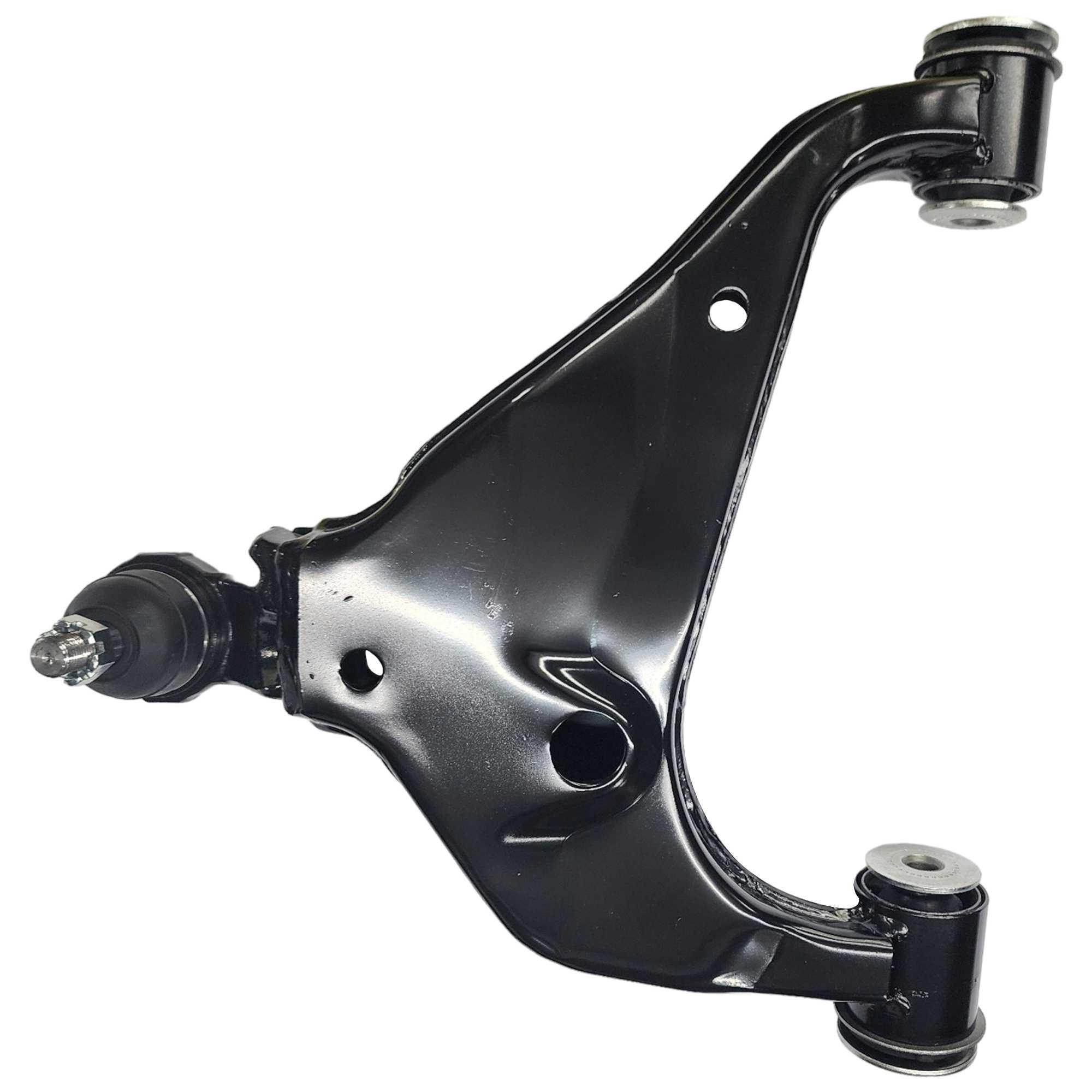Bandeja Dianteira Inferior Lado Direito com Bucha e Pivô para Toyota Hilux e Hilux SW4 - MetalSystem - 08091DMS