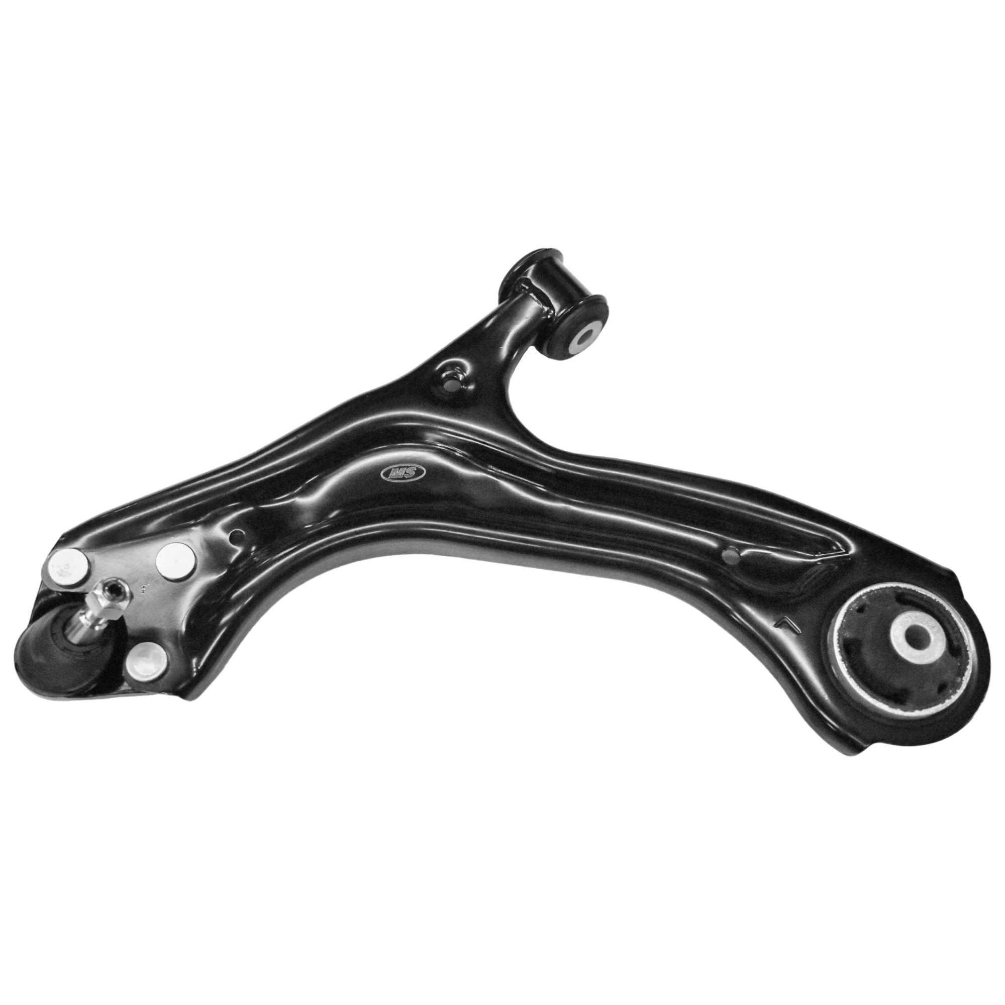 Bandeja Dianteira Lado Esquerdo com Bucha e Pivô para Chevrolet Onix - MetalSystem - 31554EMS