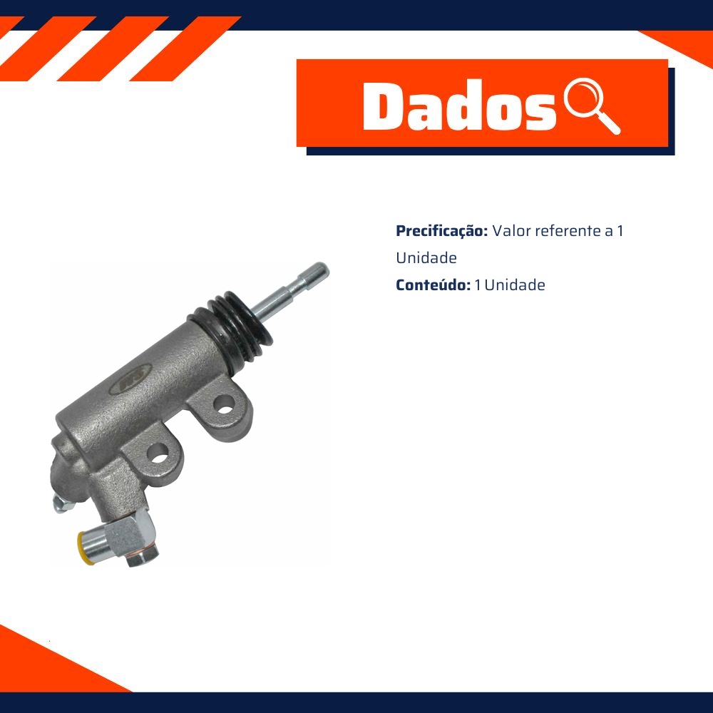 Cilindro Auxiliar de Embreagem para Toyota Corolla - MetalSystem - 19400MS