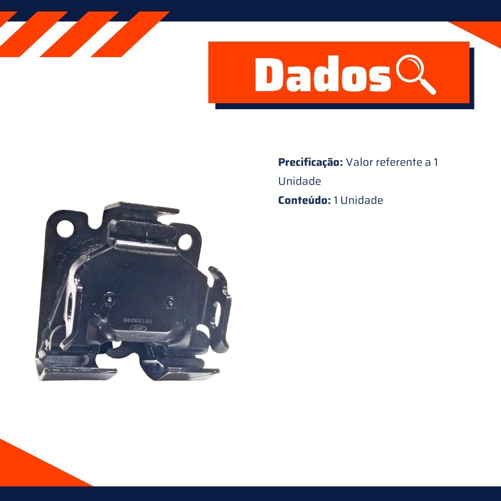 Coxim do Motor para Chevrolet Blazer e S10 - MetalSystem - 30257+MS