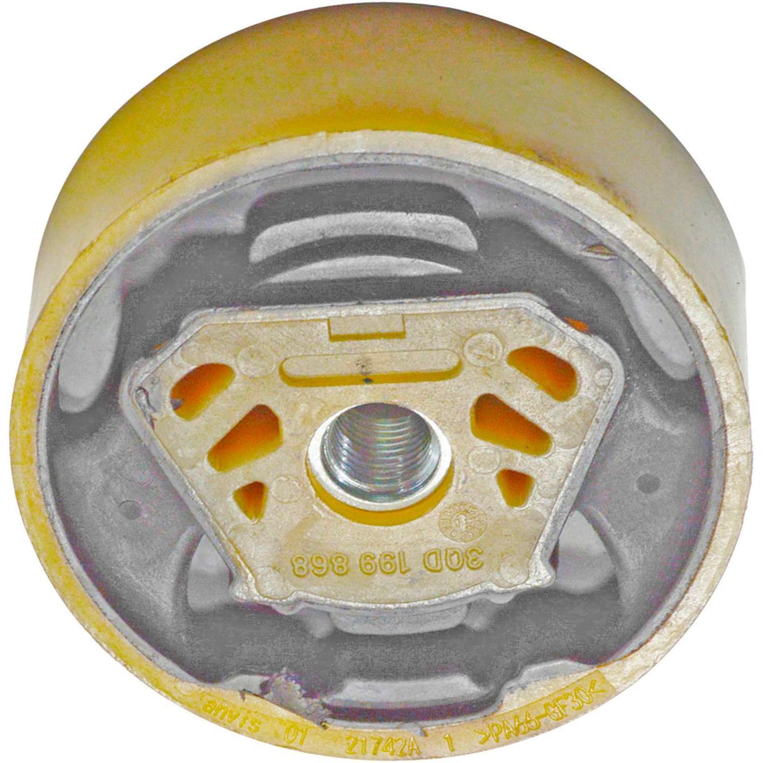 Coxim Traseiro do Câmbio com Rosca para Audi A3 e Volkswagen Golf - MetalSystem - 30693+MS