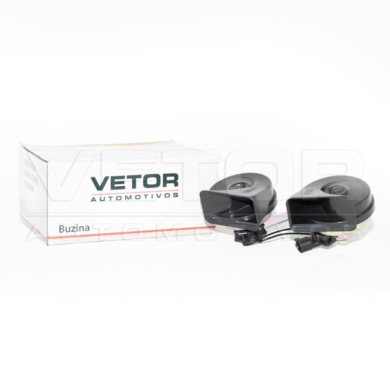 Buzina 12 Volts para Jeep Compass - Vetor - VT234