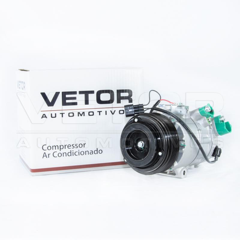 Compressor de Ar Condicionado para Hyundai IX35 e KIA Sportage - Vetor - VCA0043