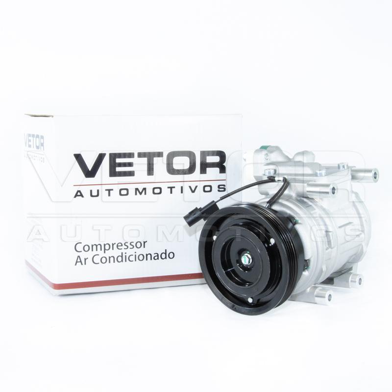 Compressor de Ar Condicionado para Hyundai Tucson e KIA Sportage - Vetor - VCA0036