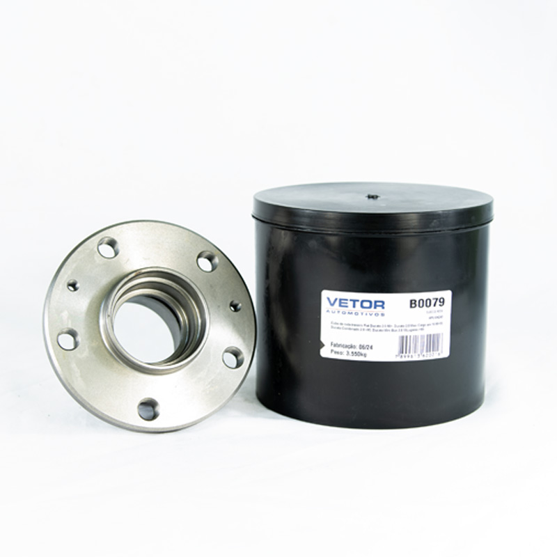 Cubo de Roda Traseiro 5 Furos para Fiat Ducato - Vetor - B0079
