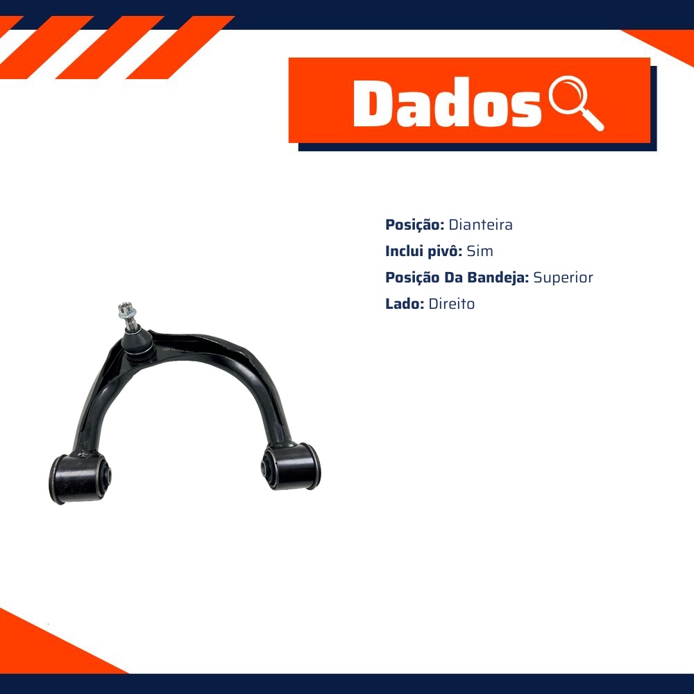 Bandeja Superior Dianteira Direita - IMA - ALB-7003DP